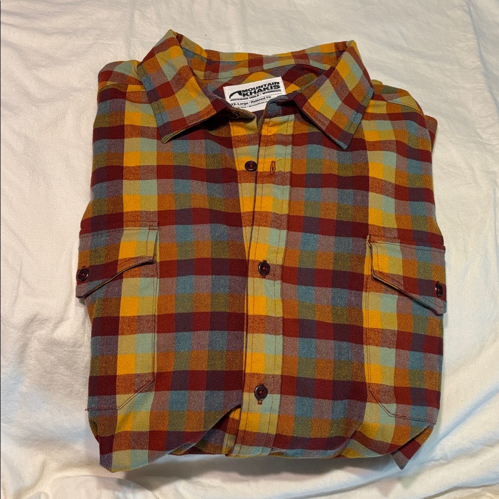 Mountain  Khakis Long Sleeve flannel Men's Shirt